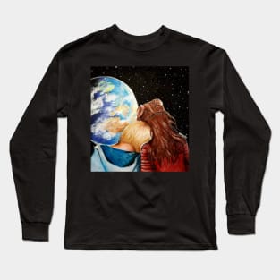 I want more of the universe. More time with you Long Sleeve T-Shirt